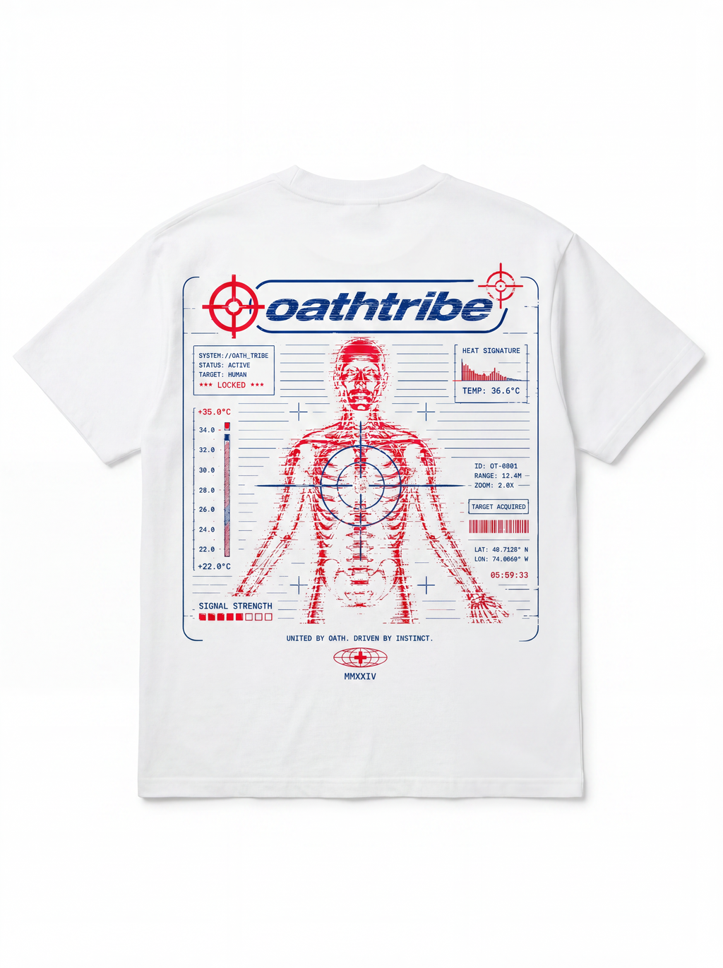 SCANNER TEE [WHITE]