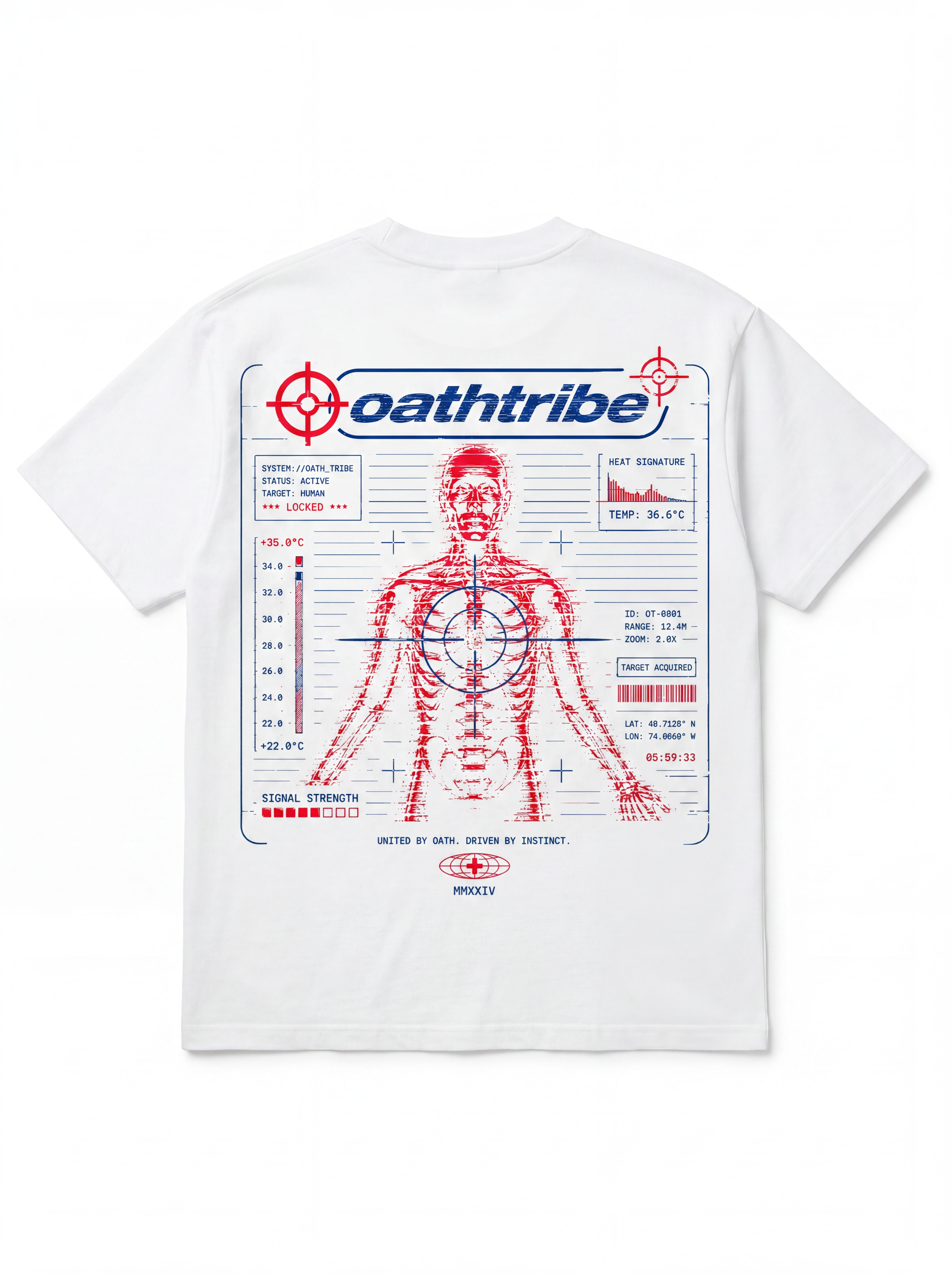 SCANNER TEE [WHITE]